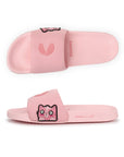 Neko Pink Sliders -Women
