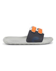 Chupps x Mumbai Indians Glory Orange White Sliders