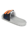 Chupps x Mumbai Indians Glory Orange White Sliders