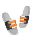 Chupps x Mumbai Indians Glory Orange White Sliders