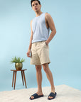 Styled with casual men’s outfit