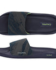 Side and top profile showing springy grip sole