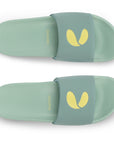 Serra Pista Green Sliders - Women