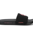 Serra Black Sliders - Women