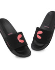 Serra Black Sliders - Women