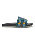 Side view of sporty outsole design with double-density layers