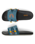 Sporty outsole design with double-density layers