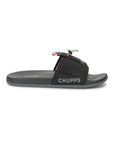 Double-density cushioned sole side view