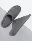 Chupster waterproof men’s slider with open toe and bold, chunky design in Grey with grey and white background .