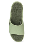 Nova Sea Green Olive Sliders