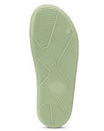Nova Sea Green Olive Sliders