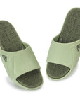 Nova Sea Green Olive Sliders