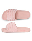 Feminine everyday slider with blooming silhouette