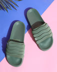 Sculpted upper with petal-like layers