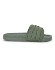 Side view of petal inspired slider for women