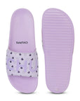 Women’s pastel footwear with playful details of flap and grippy sole