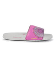 Chupps X Gujarat Titans Arka Pink Sliders -Women