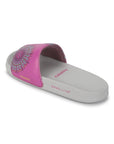 Chupps X Gujarat Titans Arka Pink Sliders -Women