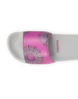 Chupps X Gujarat Titans Arka Pink Sliders -Women