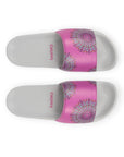 Chupps X Gujarat Titans Arka Pink Sliders -Women