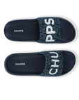 Flame Navy Sliders