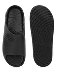 Front and back image of Textured sole for better grip on wet floors .