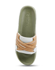 Chupps Vertex Olive Sliders