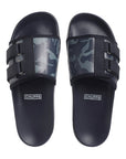 Camo Secure-Fit Navy Blue Camo Sliders