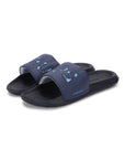 Drip Biodegradable Navy Blue Sliders- Men