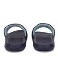 Drip Biodegradable Navy Blue Sliders- Men