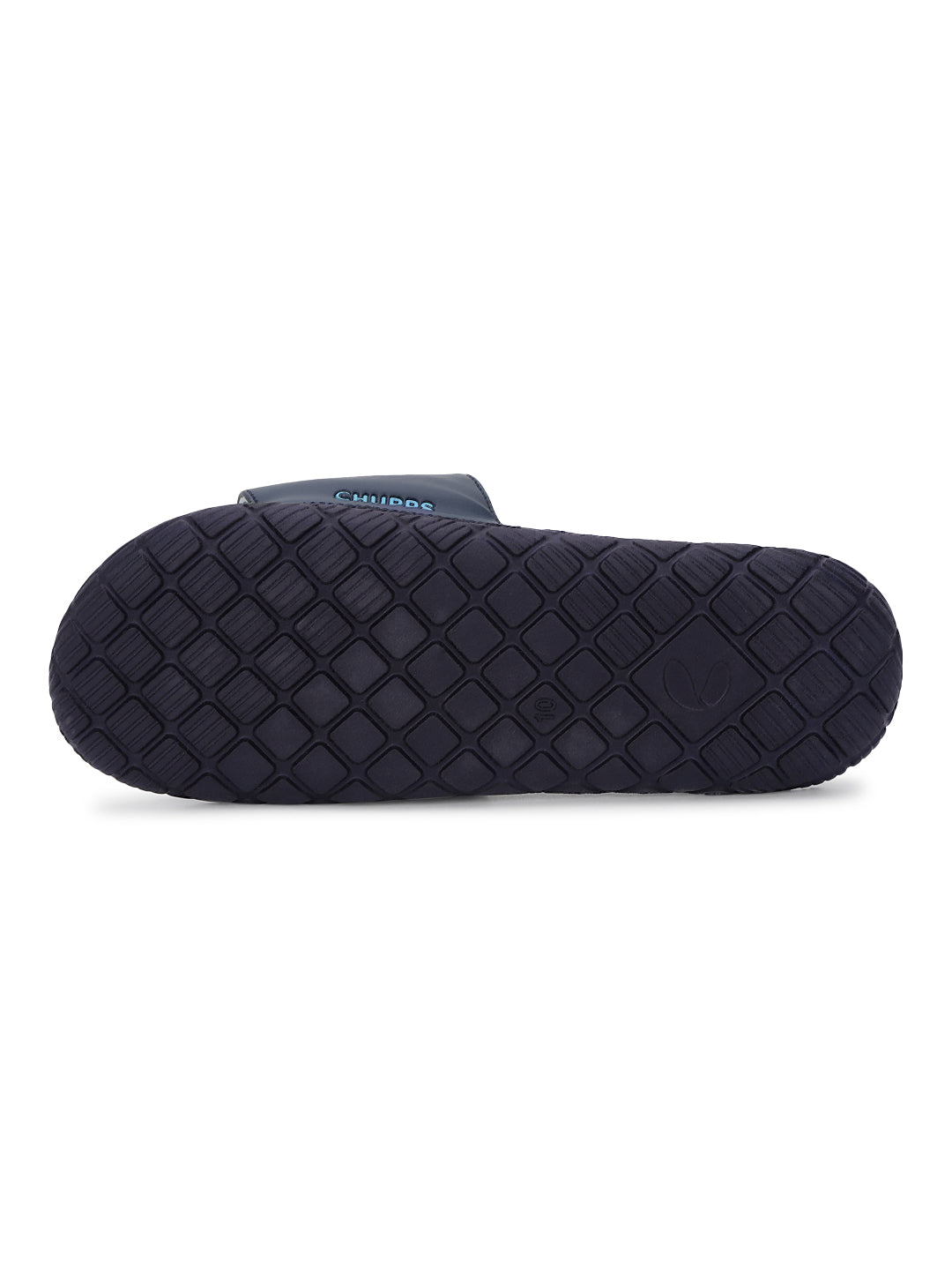 Drip Biodegradable Navy Blue Sliders- Men