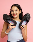 Eden Black Clogs -Women