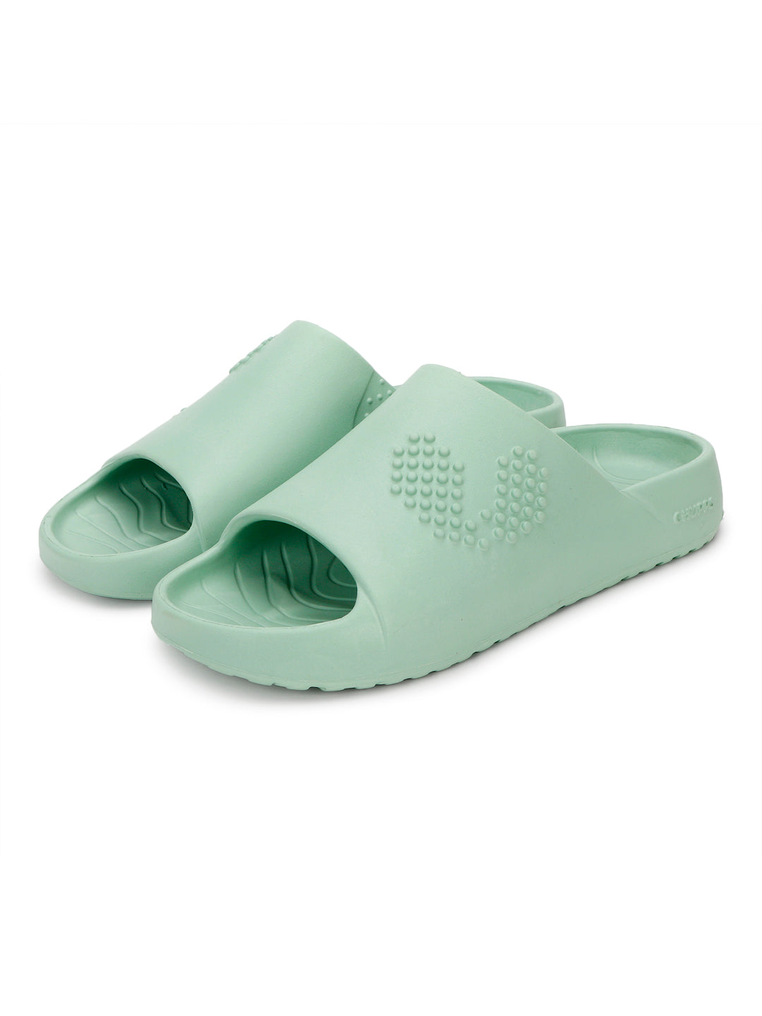 Pair of light green Chupster on a white background