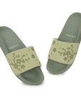 Lightweight Pista Green sliders for light travel plans