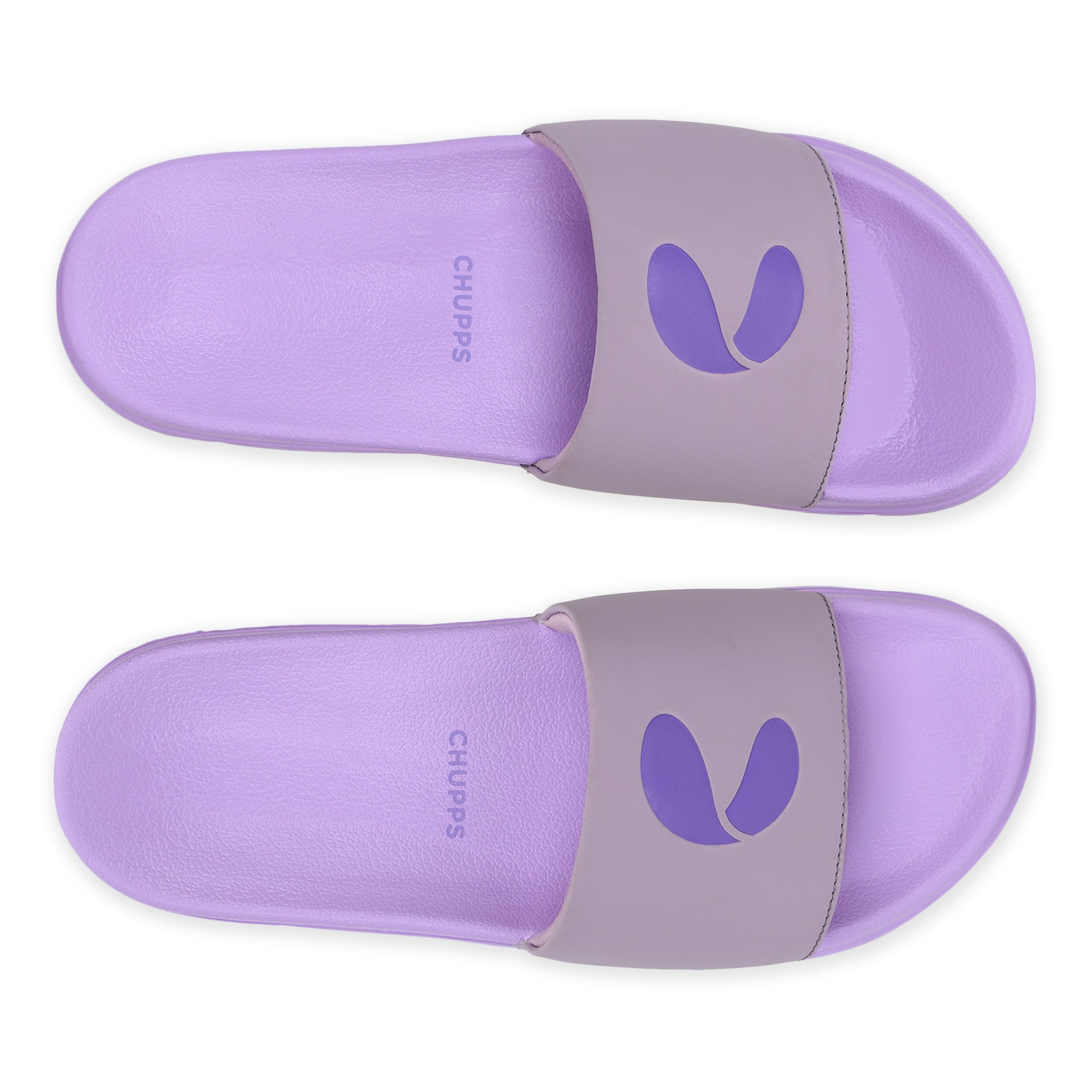 Serra Light Purple Sliders for comfortable daily wear.
