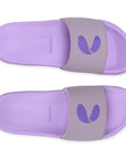 Serra Light Purple Sliders for comfortable daily wear.
