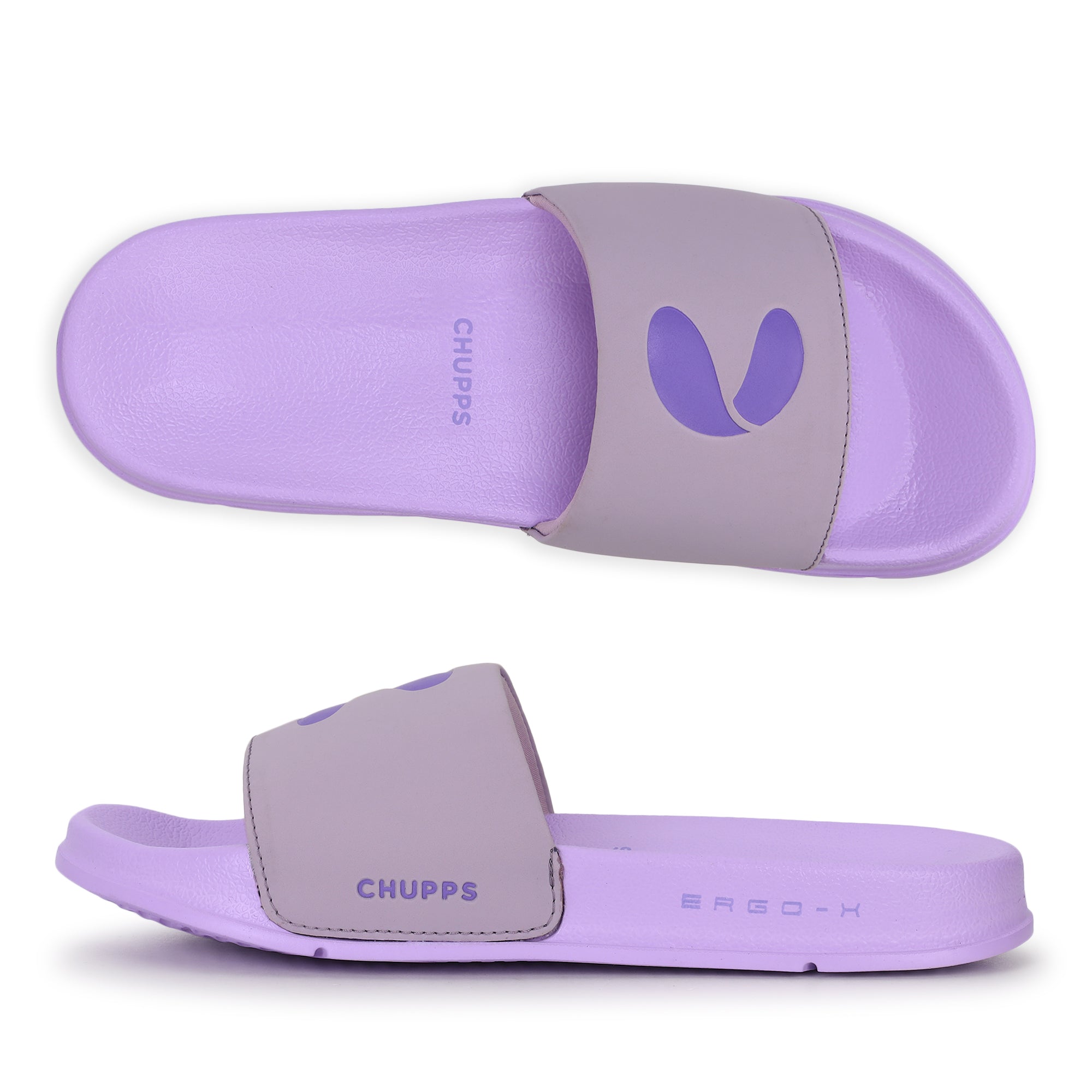 Side and Top view highlighting the traction outsole pattern.
