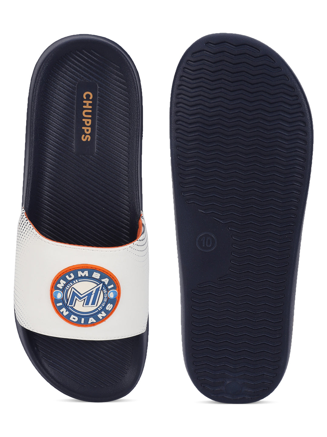Chupps X Mumbai Indians True White Sliders