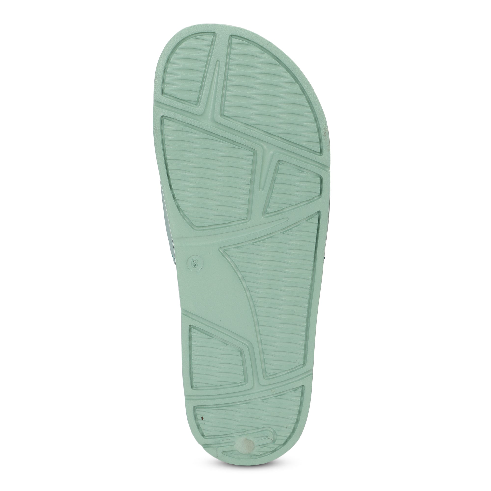 Serra Pista Green Sliders - Women