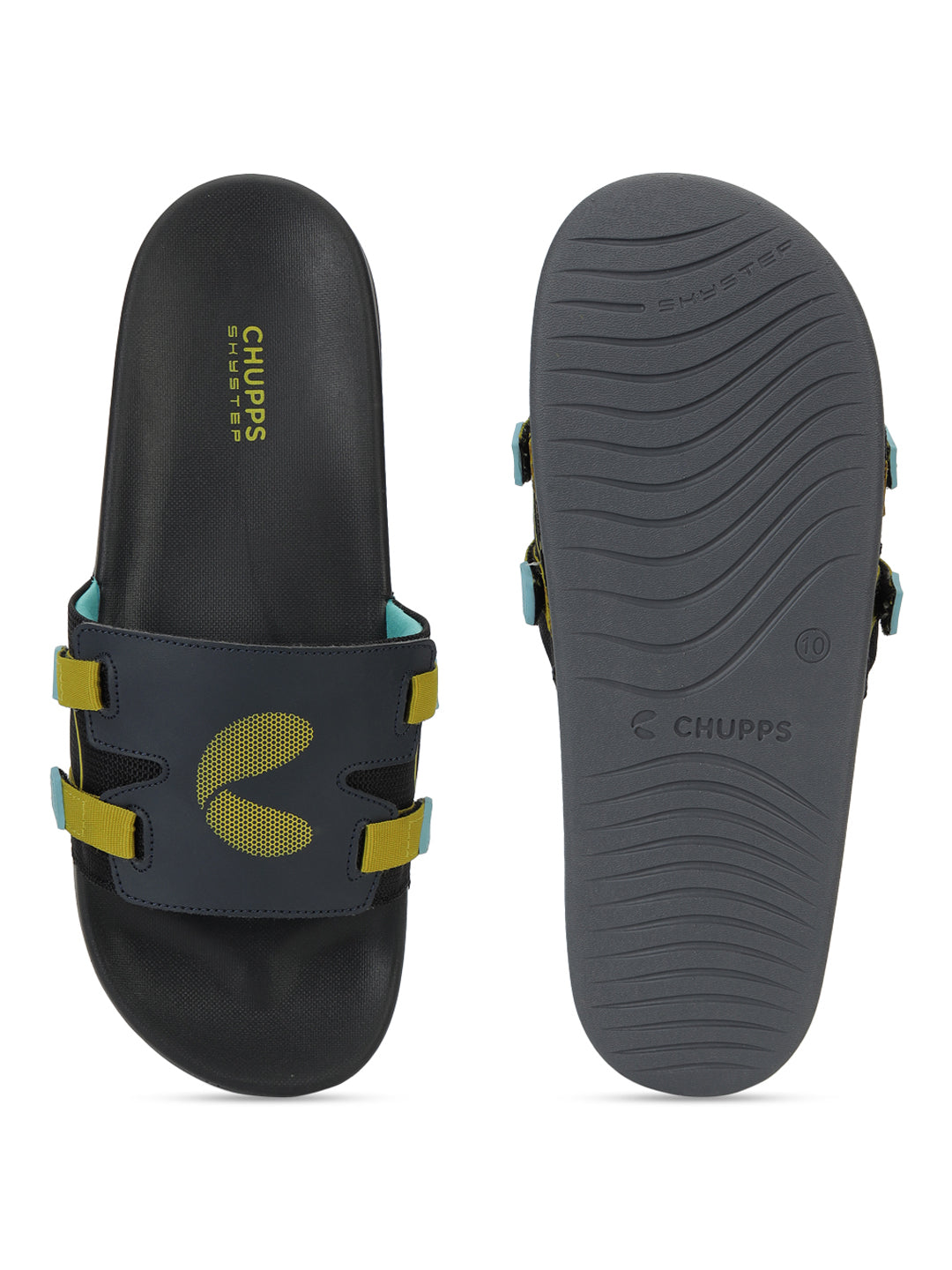 SkyStep cushioned ergonomic footbed detail
