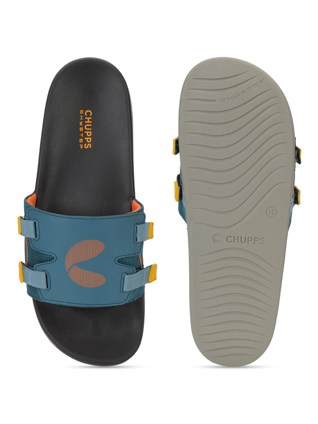 Sporty outsole design with double-density layers