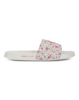 Grace White Pink Sliders