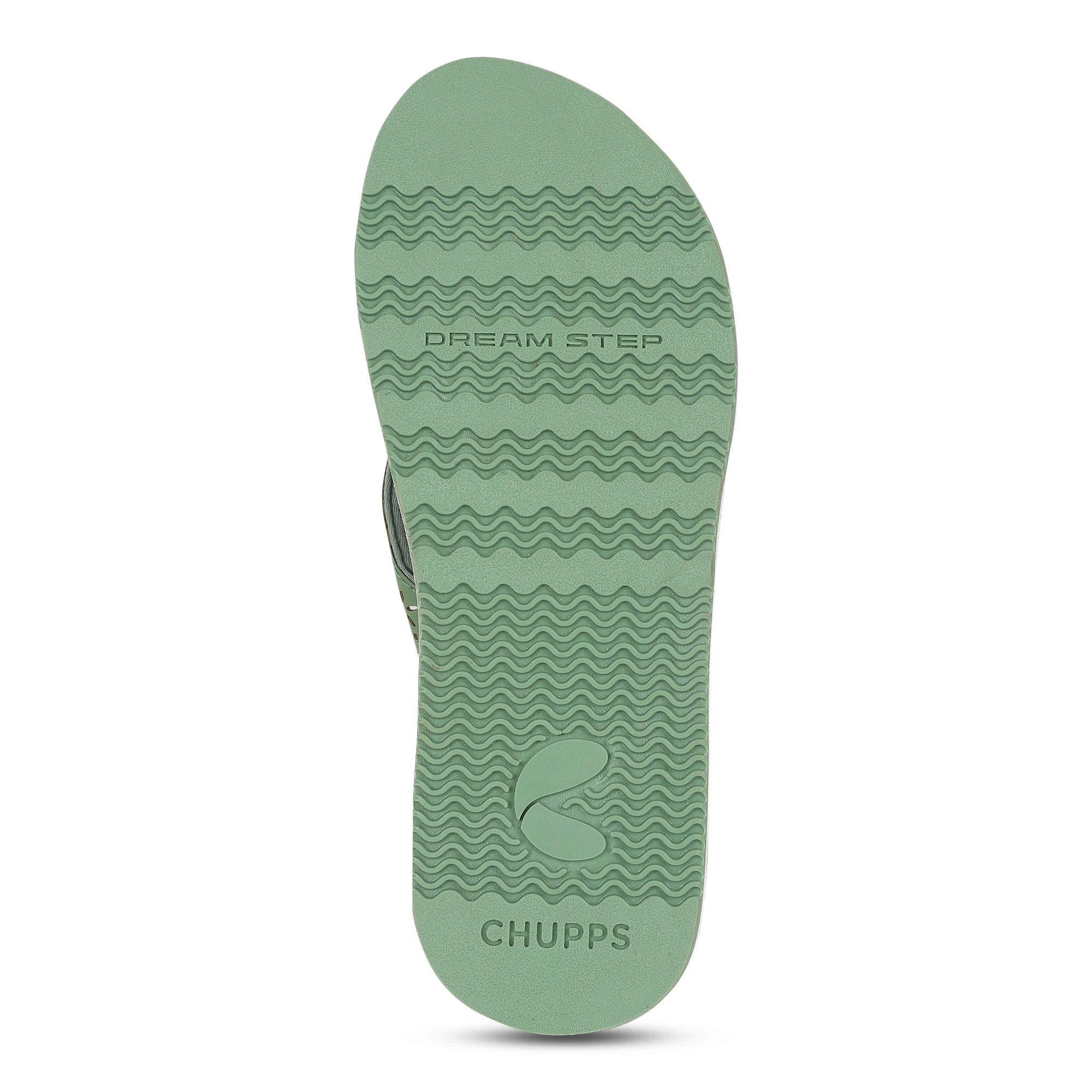 Close-up of anti-skid rubber outsole
