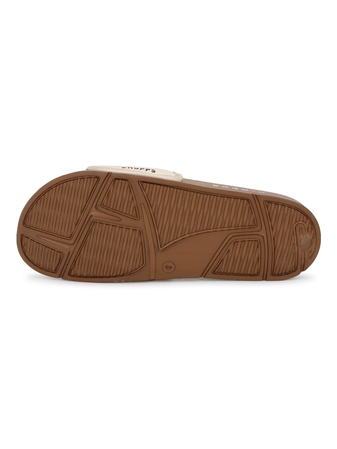 Closeup view of grippy ErgoX sole