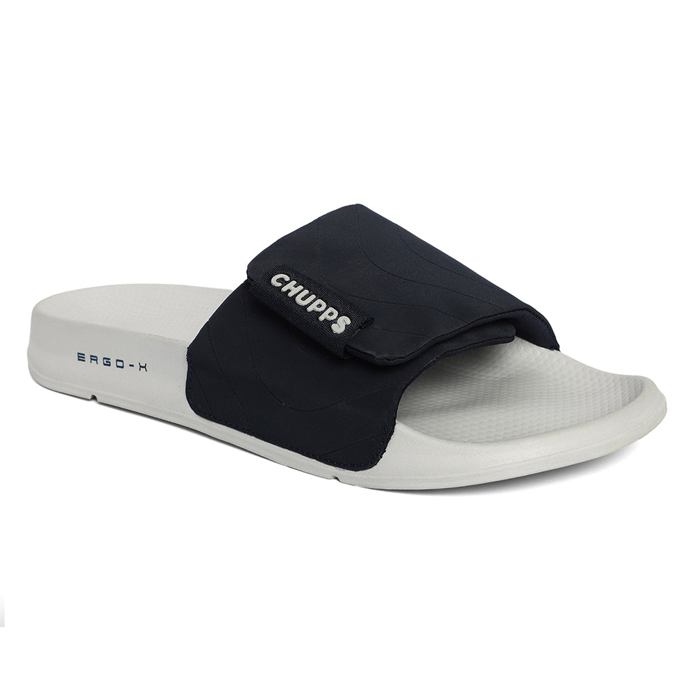 Flow Navy Blue Sliders