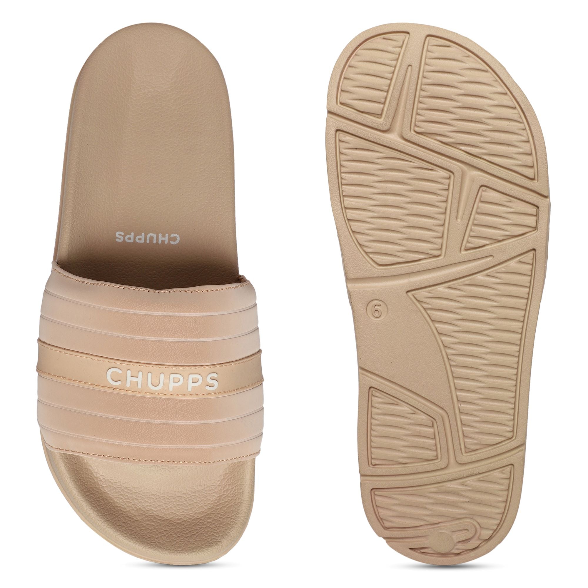 Stitch Beige Sliders