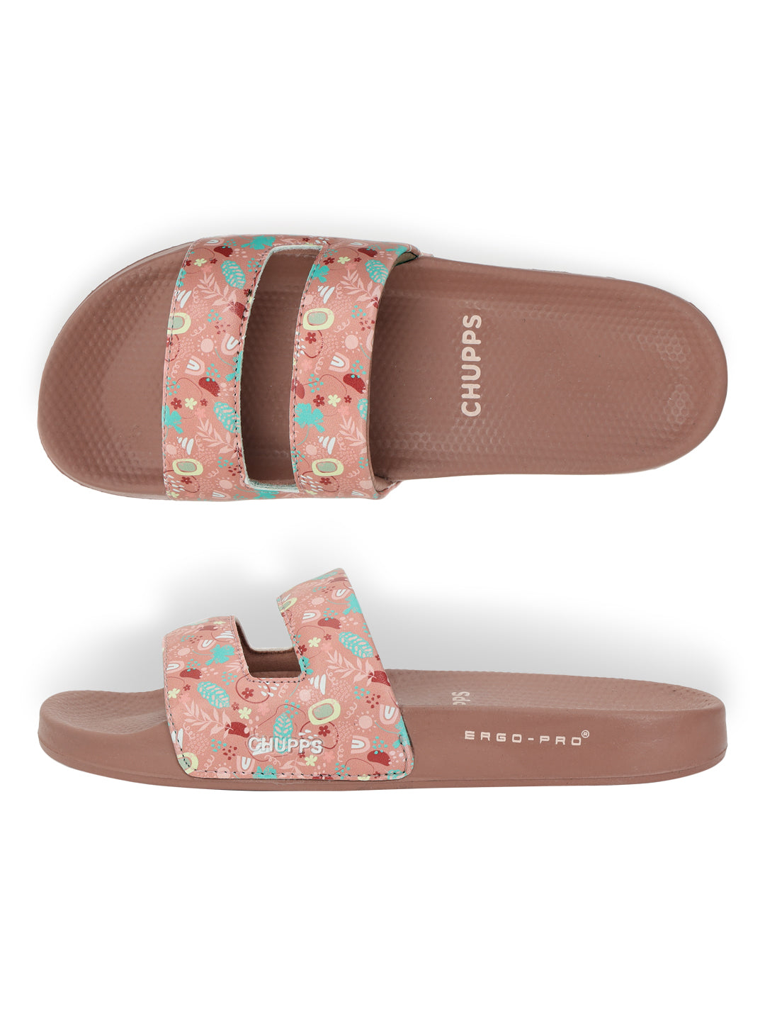 Side and top view of Chupps Mimo showing ERGO Pro cushioned sole