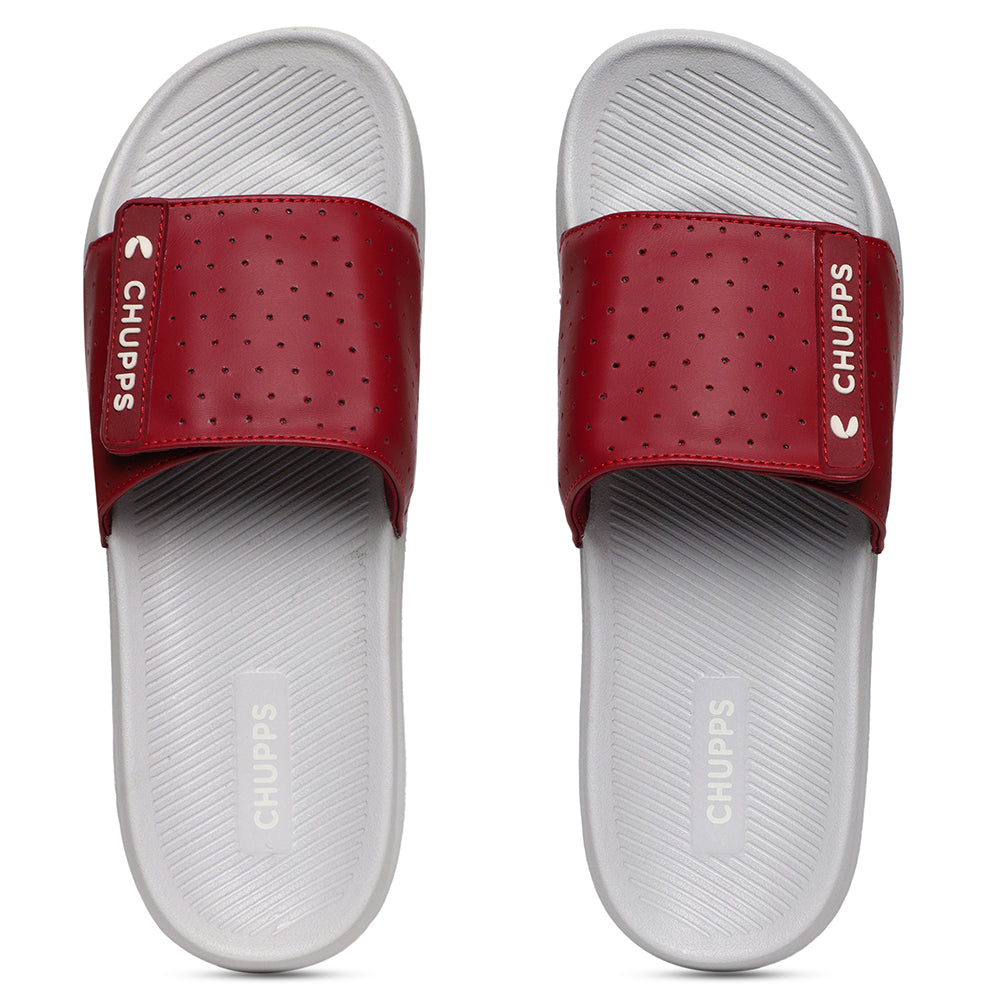 Classic Grey &amp; Maroon Sliders