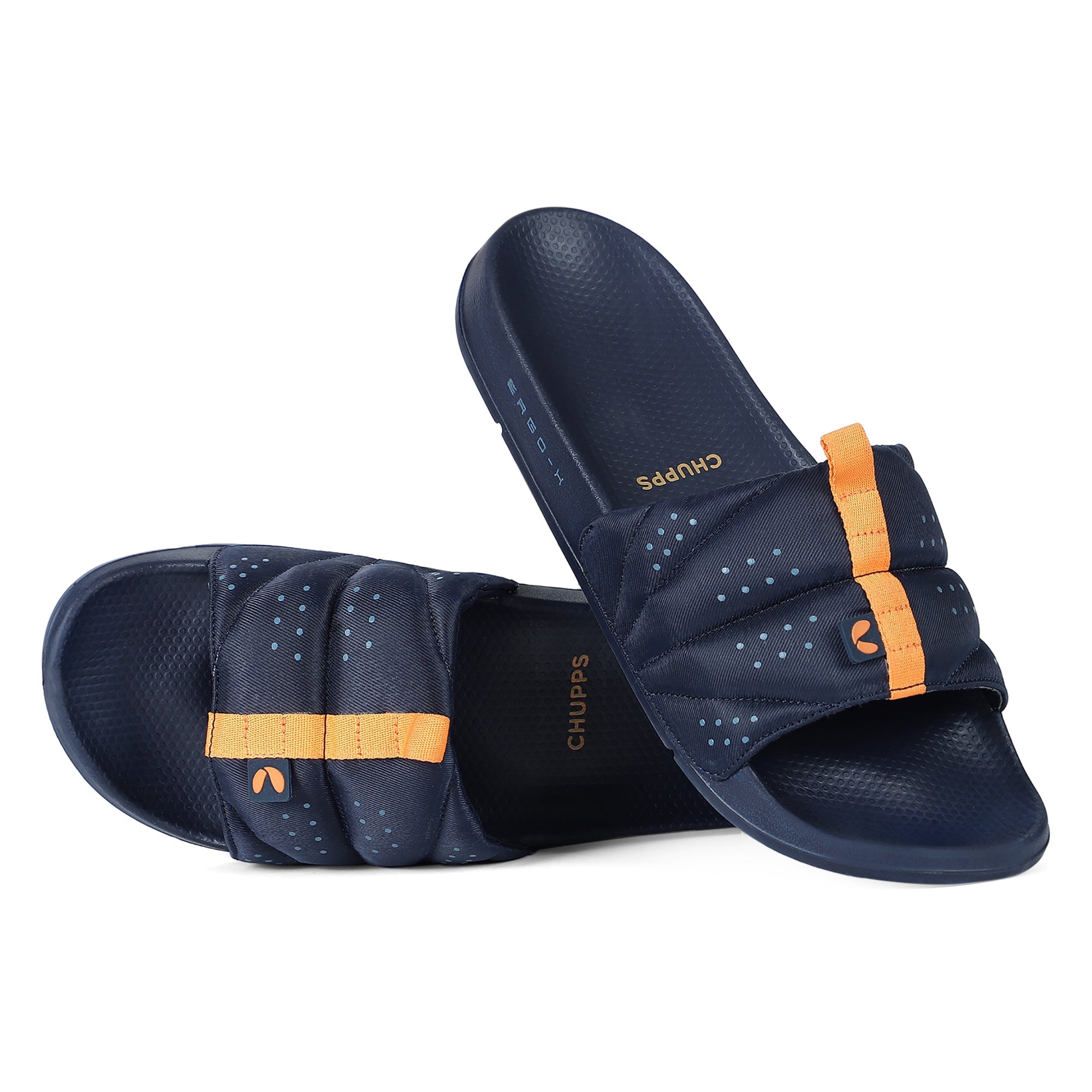 Turbo Navy Sliders