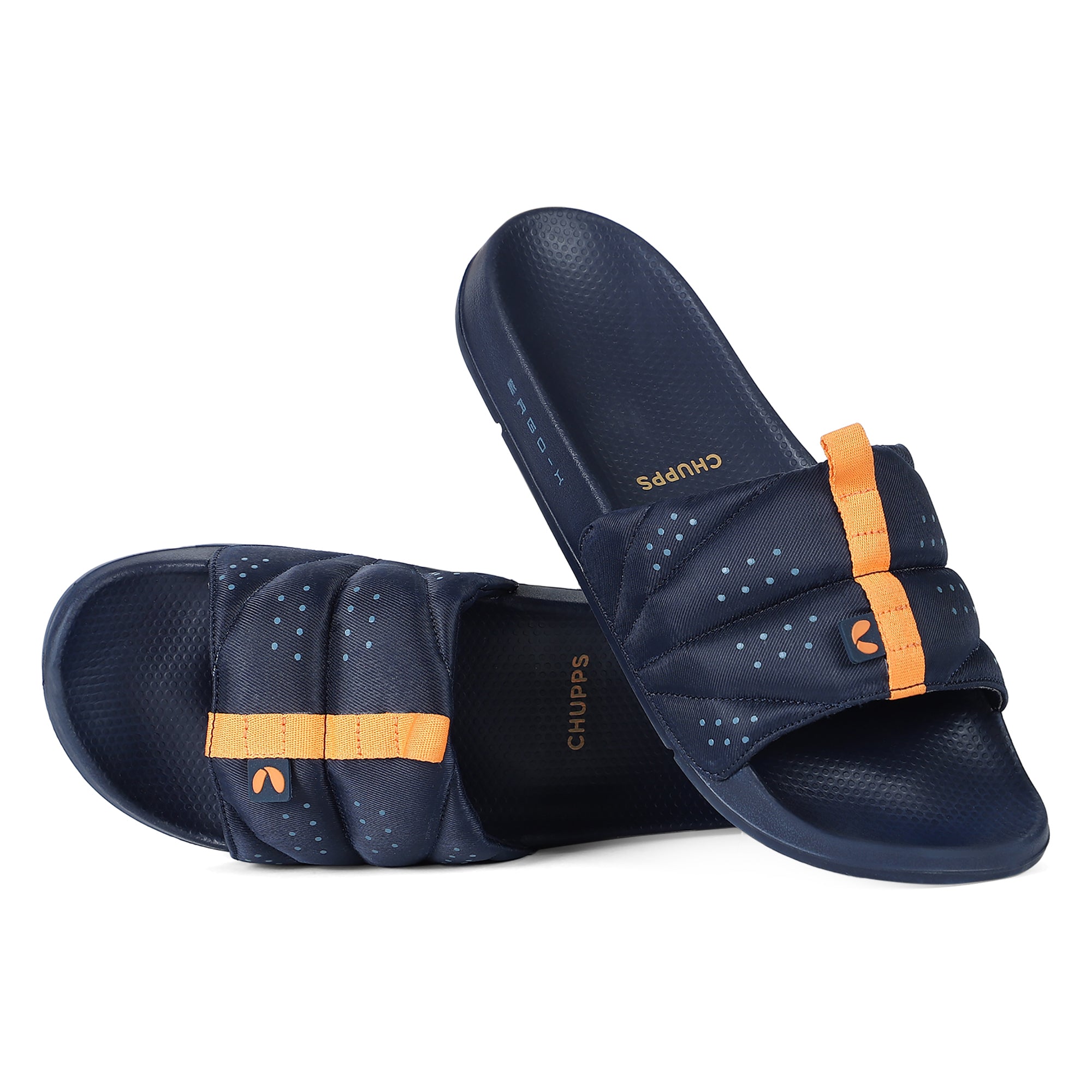 Turbo Navy Sliders